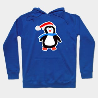 Classic Christmas Penguin Hoodie